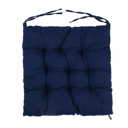 

Chair Mat Sitting Pad Chair Cushion Washable Pad Restaurant Bar Decor(Navy)