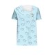 thumbnail image 3 of Camisetas de Manga Corta para las Mujeres a Cuadros Impreso Botón Casual Camiseta, Camisetas de Mujer Casual para Primavera Verano, 3 of 4