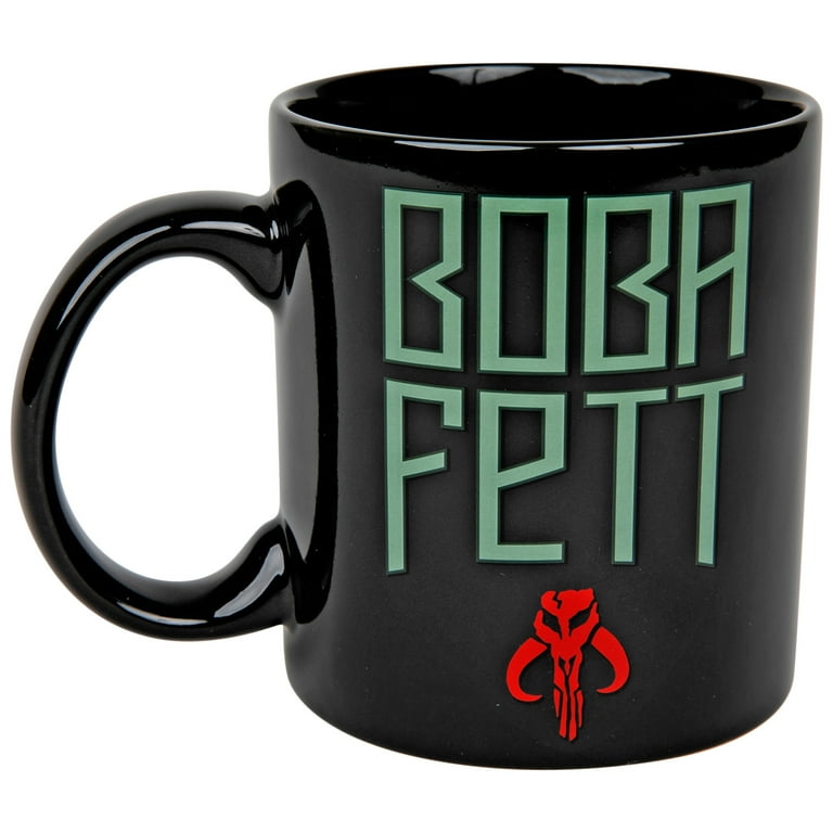 Star Wars Boba Fett Jumbo Ceramic Mug, 20oz, Helmet Design