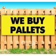 thumbnail image 1 of We Buy Pallets 13 oz Vinyl Banner With Metal Grommets, 1 of 4