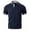 Navy, variant on Mens Polo foreign Trade Collared Contrast Color Short Sleeve Mens Summer Tops,Navy,M