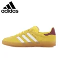 thumbnail image 3 of Zapatillas de deporte de interior Adidas Originals Gazelle para hombre y mujer, de gamuza, antideslizantes, cómodas, resistentes al desgaste y de corte bajo, 3 of 5