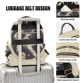 thumbnail image 3 of FORMRS Mini Backpack Purse for Women Travel Daypack Casual Shoulder Bag, Astronaut Floating, 3 of 7