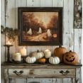 thumbnail image 4 of Autumn Landscape Vintage Style Poster Moody Ghost Wall Decor Spooky Fall Canvas Art Prints Painting Picture Artwork Home Cottage Halloween Decoration No Frame, 4 of 7