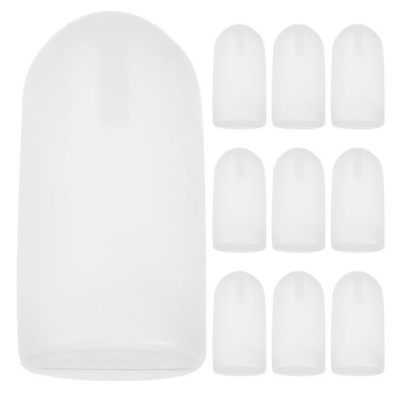 LOLIPPYY 10-Pack Transparent Cylindrical ABS Squeakers for Dog Toys, Outdoor Squeaky Pet Toy Accessories