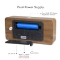 thumbnail image 3 of Amdohai LED Digital Wooden Alarm Clock APP Control Time/ Temperature/ Humidity/, 3 of 7