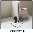 thumbnail image 3 of Minkissy 2Pcs Small Horse Toys Metal Rocking Horse For Hobbyists And Photographers, 3 of 7