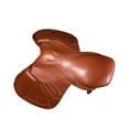 thumbnail image 2 of English Leather Jumping Saddle - Classic Design, Comfort & Precision", 2 of 4