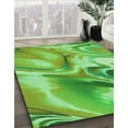 thumbnail image 2 of Ahgly Company Indoor Rectangle Patterned Emerald Green Area Rugs, 2' x 3', 2 of 6