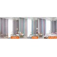 thumbnail image 2 of 2PCS Star Curtains Blackout High Precision Curtains for Kids Girls Bedroom Living Room Colorful Double Layer Star Window Curtains, 2 of 4