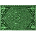 thumbnail image 1 of Ahgly Company Indoor Rectangle Persian Emerald Green Traditional Area Rugs, 4' x 6', 1 of 4