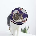 thumbnail image 1 of Baseball Soft Cat Dog Recovery Collar Adjustable Cat Cone Wound Healing Protective After Surgery for Pet Cone, 1 of 7