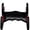 Gloss Black - Wall Mount, variant on HMS 2-Tier Katana Wall Mount Display Stand, Black Piano Lacquered Wood Sword Wall Rack with Red Felt for Katana Wakizashi Tanto