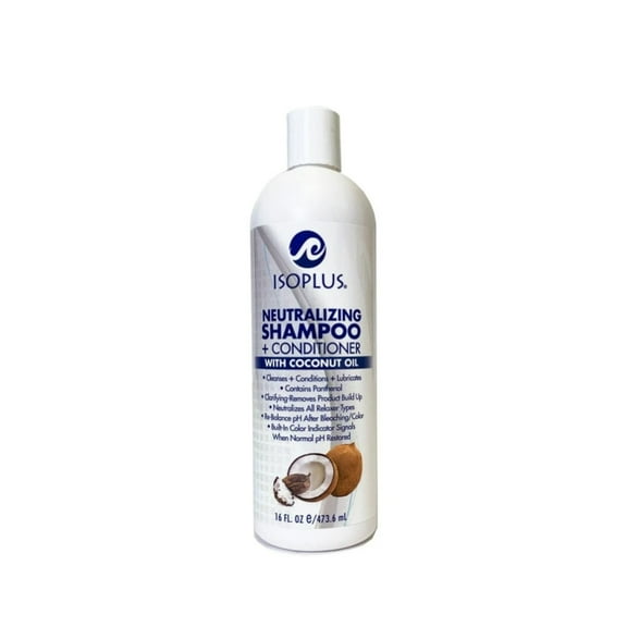 Isoplus Neutralizing Shampoo   Conditioner with Coconut Oil 16 Oz.