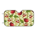 thumbnail image 7 of Balery Cherries and Ladybirds Print Car Windshield Sun Shade,Windshield Sunshade for Car Pickup Truck SUV Accessories-Small, 7 of 7