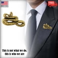 thumbnail image 4 of Boa Constrictor Pin, Reptile, Boidae, Gold Plated, Hat, Lapel, Brooch, Pins, Made in USA, Over 20 Reptiles Designs Available. Creative Pewter Designs. AG075, 4 of 8