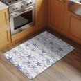 thumbnail image 2 of Navy Blue Coastal Entryway Rug 2'x3'&nbsp; Non Slip Front Door Mats, Starfish Nautical Ocean Sea Wooden Entrance Rugs Indoor Outdoor Carpet, Washable Floor Mats Small Area Rug for Bedroom Kitchen, 2 of 8
