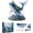 #A Whale, variant on Mythical Ocean DIY Bead Kit for Beginners, 3D Beaded Animal Making Kit with Instructions, Underwater Creature Craft Set