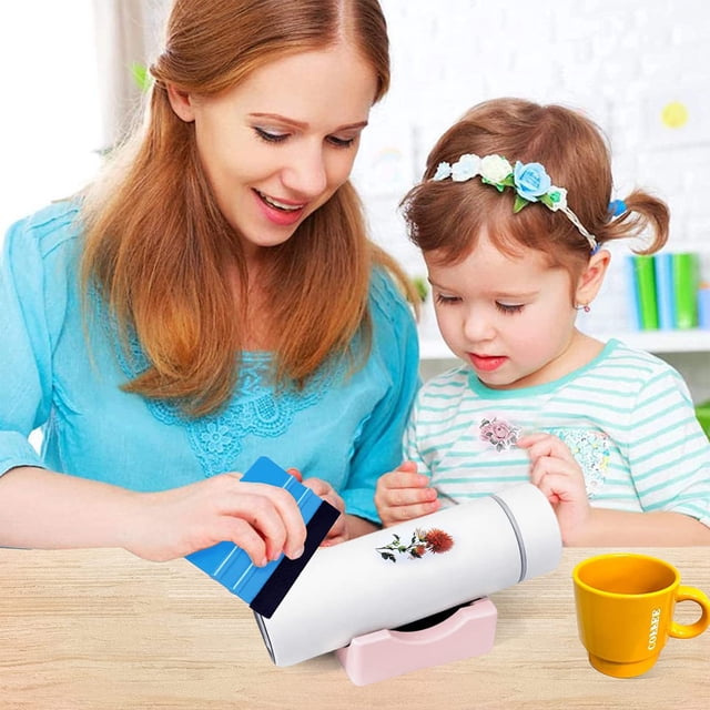 Portavasos universal Toystoory gel de sílice para vasos almacenamiento y organización del hogar Rosa