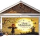 thumbnail image 2 of Fiudx Artículos en oferta con ofertas flash Fondo de garaje para Halloween, decoración colgante, tapiz decorativo personalizado a juego para fiestas, 2 of 2