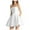 White, variant on Fsqjgq Formal Dresses for Women Evening Party Dress Elegant Dresses for Women Over 50 Elegant Strapless A Line Dress Slim Waist Sleeveless Short Prom Gown for Birthday Party Min 2XL