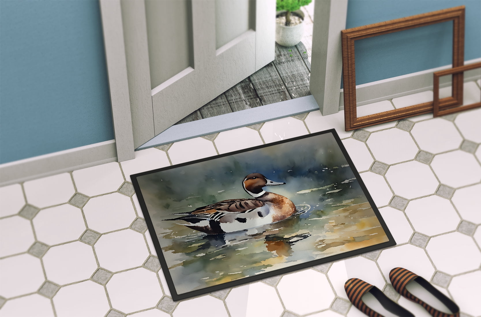 Carolines Treasures DAC3245MAT 18 x 27 in. Unisex Northern Pintail Doormat