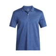 thumbnail image 5 of George Men's and Men's Big & Tall Short Sleeve Interlock Polo Shirt, Sizes S-5XL, LT-3XLT, 5 of 5