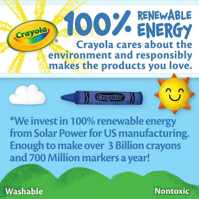 Ultra-Clean Washable Crayons by Crayola® CYO523280