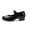 Black, variant on Tap Shoes For Girls Boys PU Leather Dance Shoes(Toddler/Little Kid/Big Kid) 8-9 Years