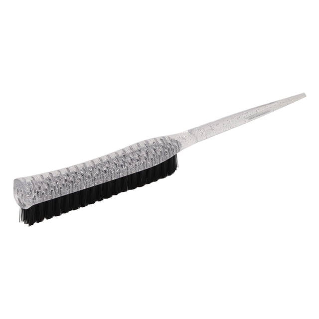 Cepillo para peinar hacia atrás, cepillo para cardar con forma de cola de rata, cepillo para cardar de nailon, cepillo para cardar el cabello, materiales ecológicos