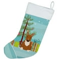 thumbnail image 2 of Carolines Treasures BB4259CS Merry Christmas Tree Bull Terrier Red Christmas Stocking, 2 of 2