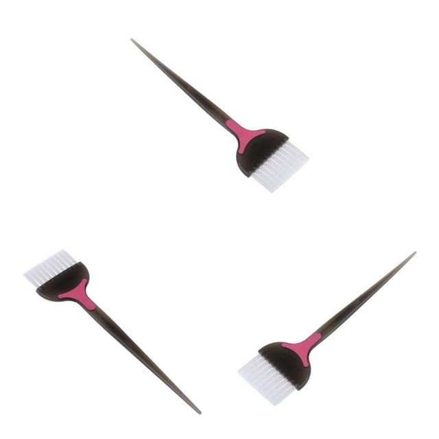 Cepillos de tinte profesionales 3Pcs Cepillos de tinte para el cabello Cepillo para tinte para el cabello Hecho de y resina Salvador teñido de cabello colorante nuevo peine
