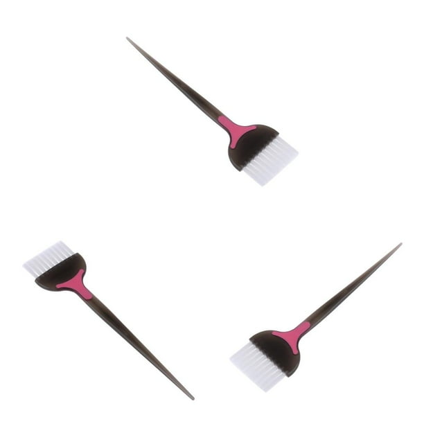 Cepillos de tinte profesionales 3Pcs Cepillos de tinte para el cabello Cepillo para tinte para el cabello Hecho de y resina Salvador teñido de cabello colorante nuevo peine