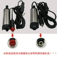 thumbnail image 6 of 12V Submersible Pump Stainless Steel Water Oil Transfer Pump 12LPM for Kerosene Diesel Fuel with 3M Power Cord 38mm Diameter Lightweight Portable for Farm Machinery Construction Vehicles, 6 of 9