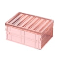 thumbnail image 1 of Collapsible Storage Box with Lid Plastic Foldable Organizer Closet Home Car Travel Organization Holder, 1 of 8