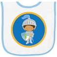 thumbnail image 2 of Inktastic Knight Fairytale Kids Baby Terry Cloth Bib, 2 of 3
