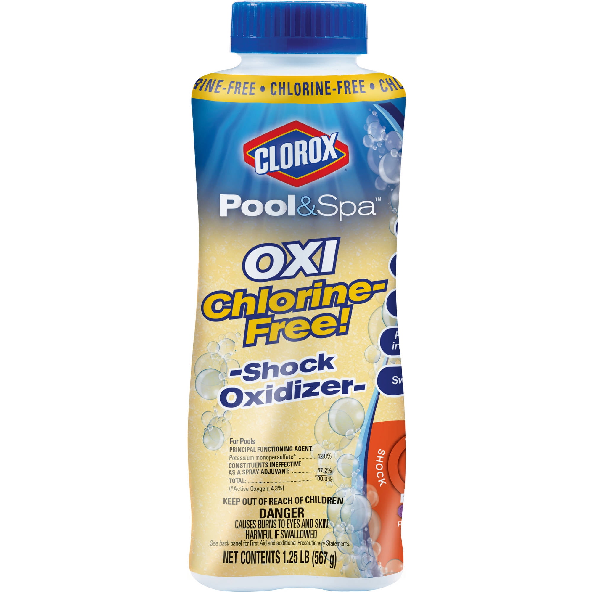 Clorox Pool&Spa 1.25 lb Oxi Chlorine Free Shock Oxidizer ...