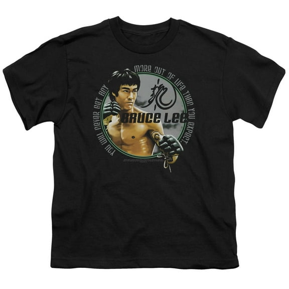 Bruce Lee - Expectations - Youth Short Sleeve Shirt - Large