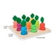 thumbnail image 5 of Ganfancp Rábano de Madera Tirando Del Número de Color Juego de Correspondencias Juguetes Juguetes para 3 4 Años de Edad Niñas Niños Pequeño, Educativo de Madera de Clasificación y Apilamiento de Jugu, 5 of 7