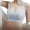 White, variant on Supportive Bras for Women Women's Seamless Wireless Bras No Underwire Push Up Bralettes Anti Sagging Small Breast Tight Fitting Bra Wireless Bras with Support and Lift White 36