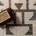 thumbnail image 6 of nuLOOM Clio Aztec Bordered Machine Washable Area Rug, 5' x 8', Brown, 6 of 9
