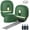 Green, variant on Identity Protection Roller Stamps 2 Pack - Confidential Roller Stamp with 4 Refills - Wide Identity Theft Protection Stamp for ID Blockout, Privacy & Security(Black)