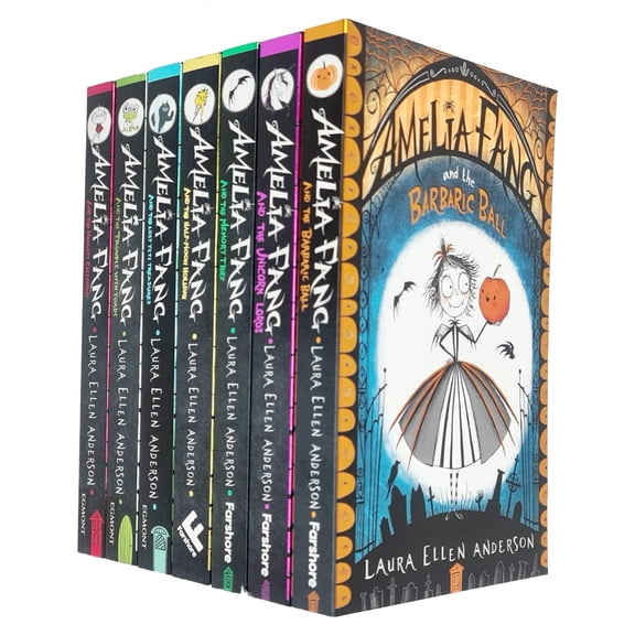 Amelia Fang Series by Laura Ellen Anderson 7 Books Collection Set - Ages 7-10 - Paperback
