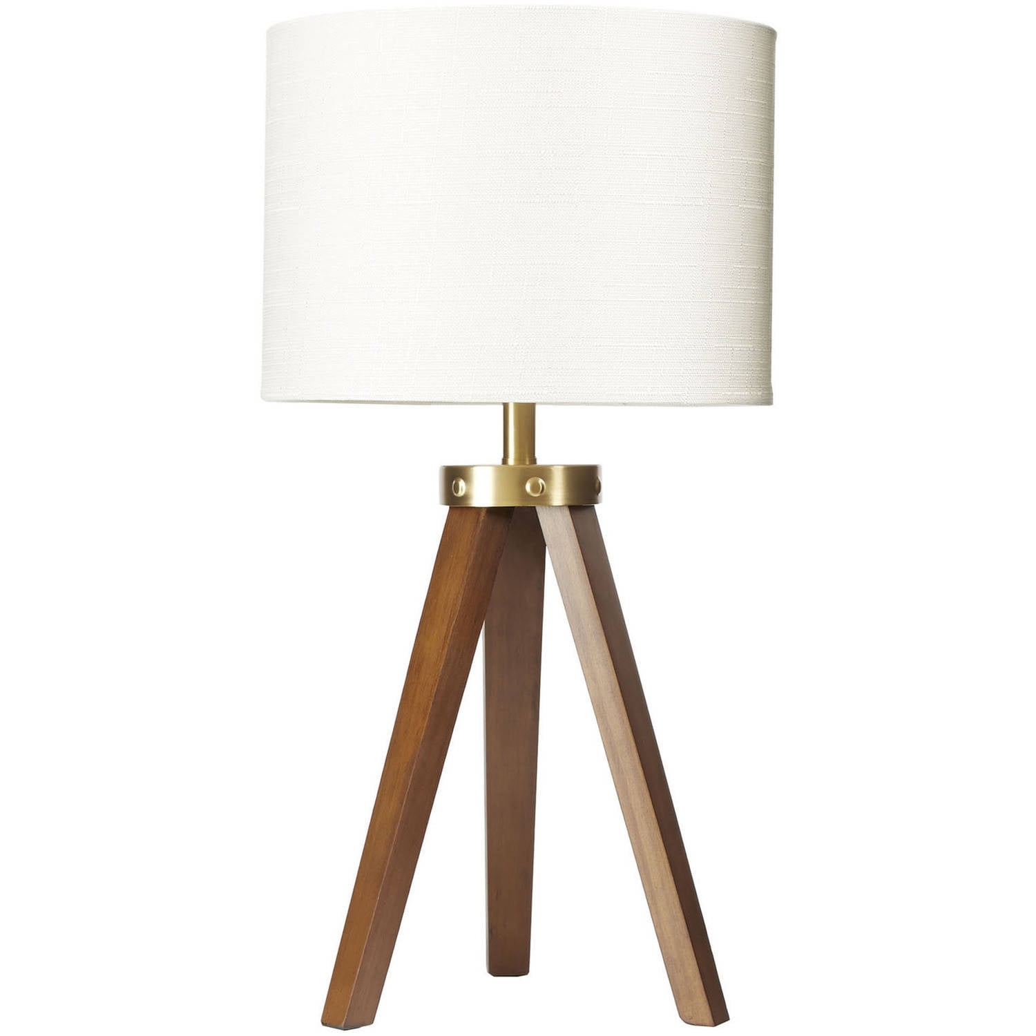 wood tripod table lamp