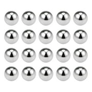 Uxcell 0.43'' G10 Metric Bearing Precision Balls Chrome Steel Silver Tone 10pcs
