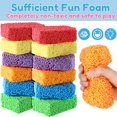 thumbnail image 4 of Foam Beads Play Kit,Set of 24 Sensory Toys for Kids Fine Motor Skills,Reusable Special Supplies for Developing Children's Creativity(Multi-color), 4 of 6