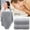 Grey, variant on 2-Pack Super Absorbent Coral Fleece Hand Towels – 13.8 x 29.5 Inch Soft Honeycomb Hanging Towels for Kitchen & Bathroom – Quick-Drying, Durable & Skin-Friendly Loop Towels for Home, Dorm & Spa