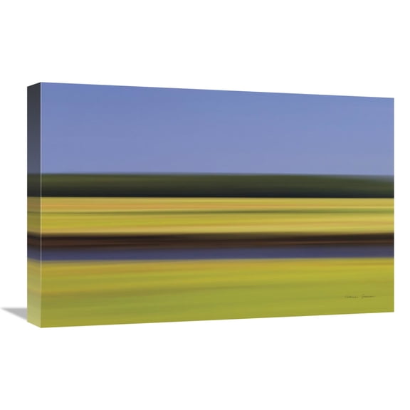 Global Gallery's 'Midday Marsh' By Katherine Gendreau Stretched Canvas Wall Art