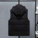 thumbnail image 5 of Chaleco de talla grande 10XL 11XL para hombre, chaqueta impermeable de invierno cálida sin mangas para hombre, chaleco informal con capucha a la moda, chaleco grueso, 5 of 5