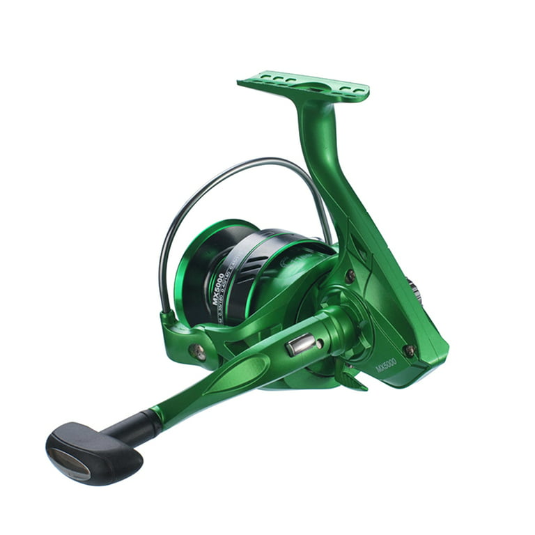 One opening Green Spinning Fishing Reel High Speed Fishing Reel Lightweight  Smooth Fishing Accessory